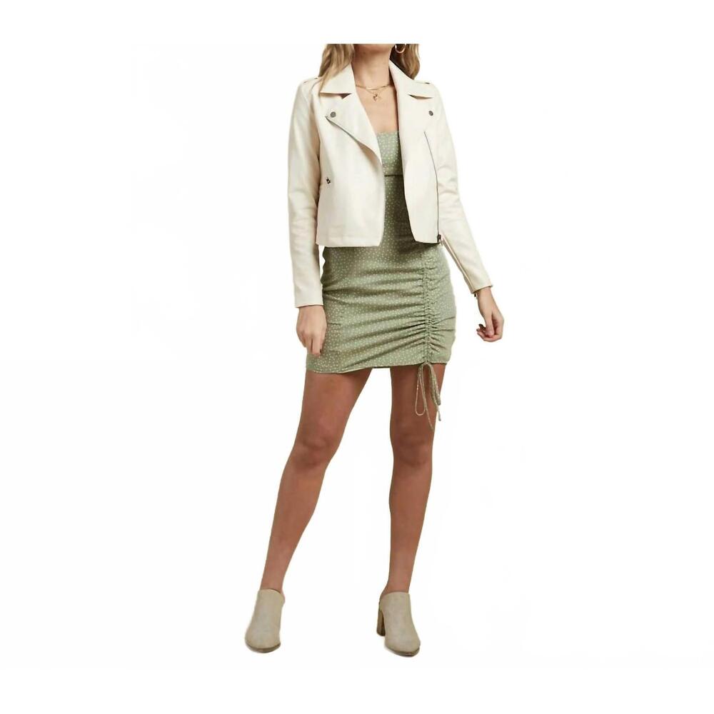 NEW SAGE THE LABEL james jacket in cream